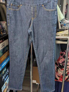 JAG Pull On Dark Wash Jeans Size 12